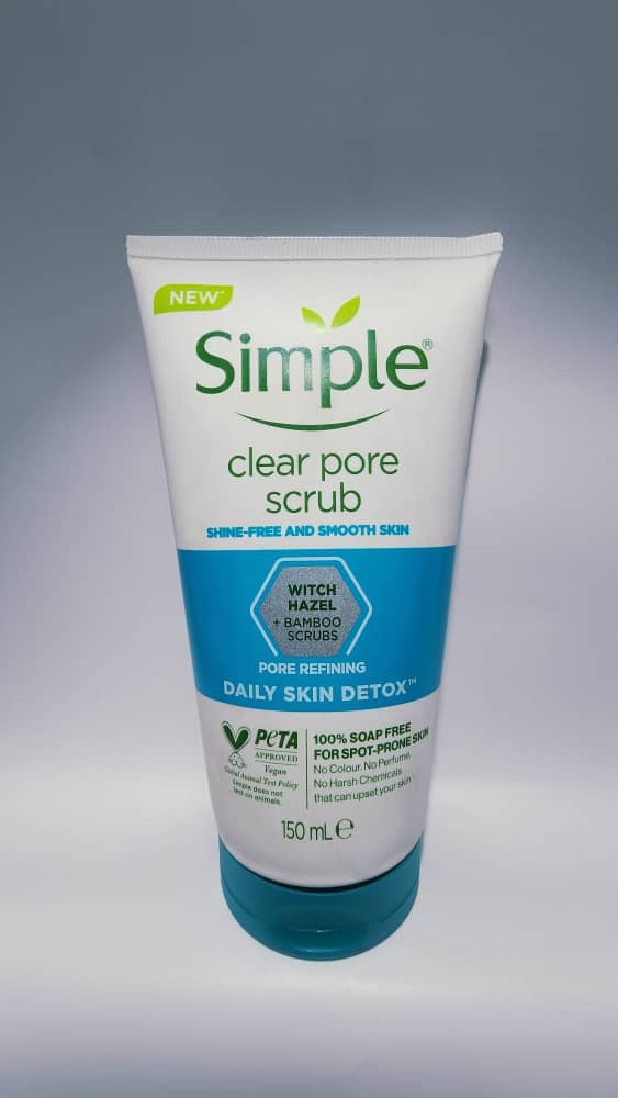 Simple Pore Facial Scrub